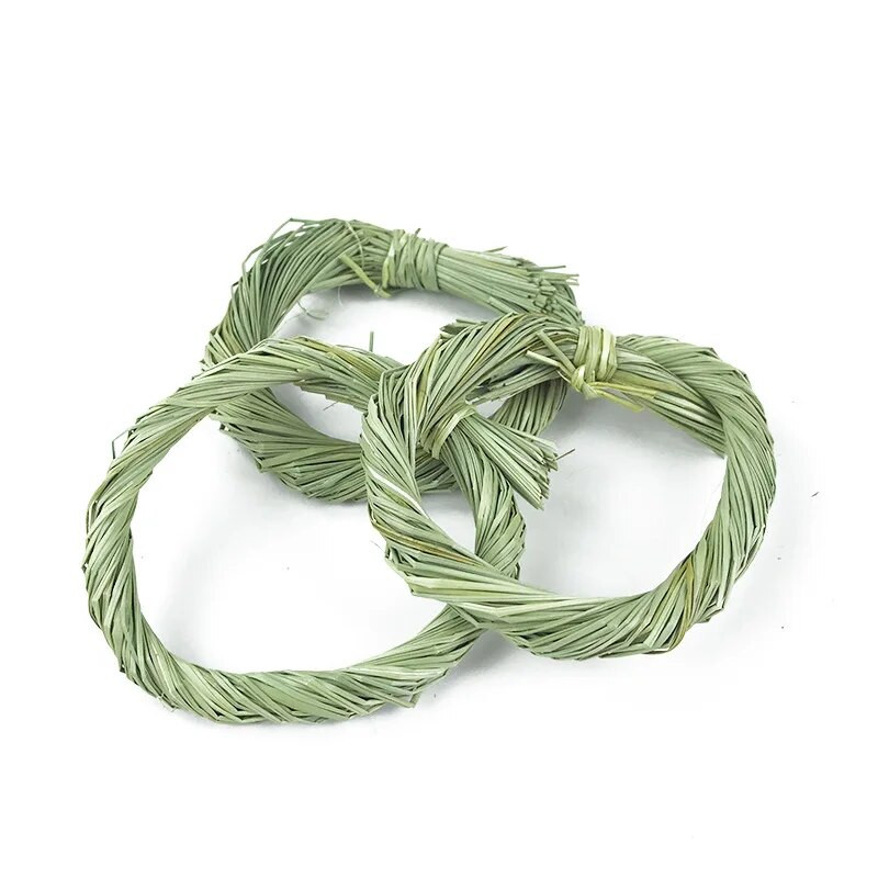 1 vnt žolės rutulys žolės žiedas naminių gyvūnų dantų šlifavimo žaislai žiurkėno triušio kramtomieji žaislai dantų valymo krūminiai smulkių gyvūnų priedai