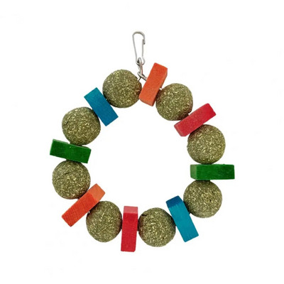 Natūralus rankų darbo žiurkėno žaislas, atsparus kramtymui, patvarus naminių gyvūnėlių žaislas, dantų priežiūros žole kvepiantis triušio jūrų kiaulytės šinšilos žaislas naminiams gyvūnėliams