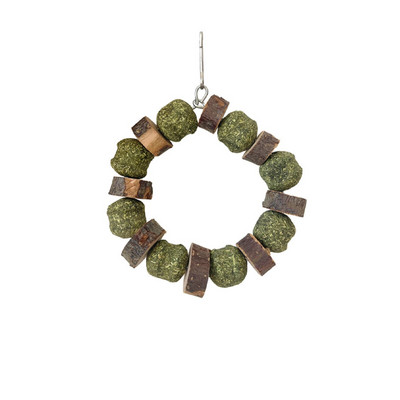 Natūralus rankų darbo žiurkėno žaislas, atsparus kramtymui, patvarus naminių gyvūnėlių žaislas, dantų priežiūros žole kvepiantis triušio jūrų kiaulytės šinšilos žaislas naminiams gyvūnėliams