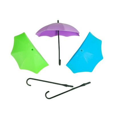 K5DC 3Pcs Sugar Glider Toy Flying Training Deck Чадър Форма за скачаща платформа