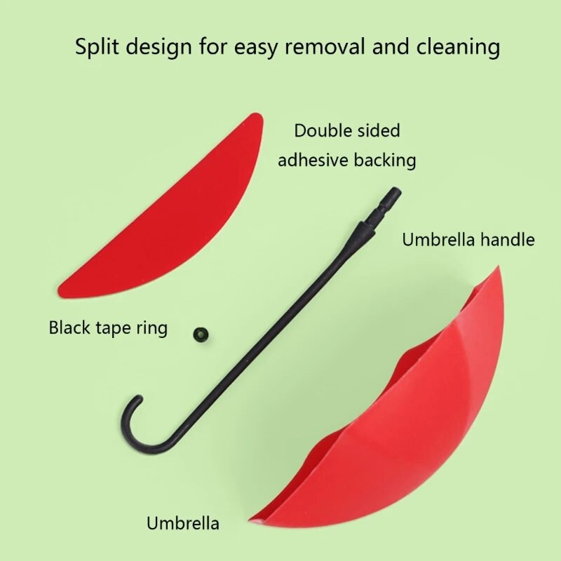 K5DC 3Pcs Sugar Glider Toy Flying Training Deck Чадър Форма за скачаща платформа