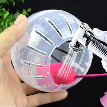 Διαφανής μπάλα 10 εκατοστών που αναπνέει χωρίς βραχίονα Χάμστερ Παιχνίδι κατοικίδια Προϊόν Μικρή μπάλα τρεξίματος Πλαστική εφαρμογή για μικρά κατοικίδια