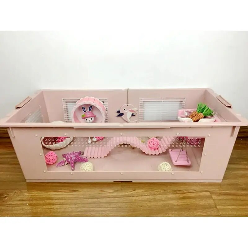 Огъващ се мост Играчка за хамстер Дървена стълба за хамстер Висящ мост за хамстер juguetes Таралеж Мишка Плъх Морско свинче