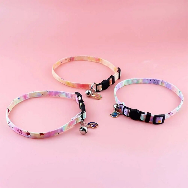 Star Colorful Dog Neck Strap Kitten Puppy Dress Up For Dogs Cats Pet Декоративни Котки Нашийник Зоотовары Куче Колие