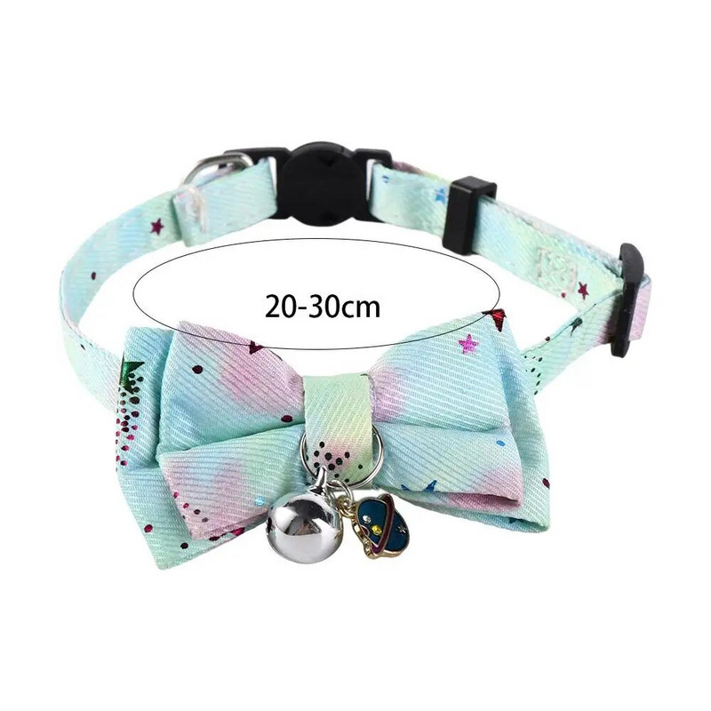 Star Colorful Dog Neck Strap Kitten Puppy Dress Up For Dogs Cats Pet Декоративни Котки Нашийник Зоотовары Куче Колие