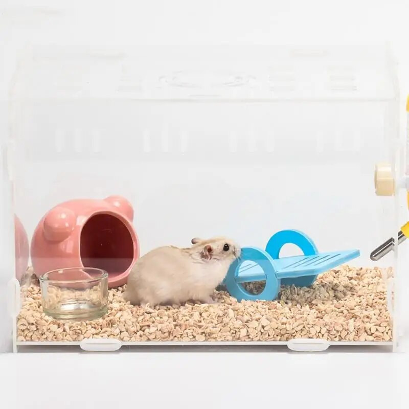 Legendog 1 бр Играчка за малък домашен любимец Играчка за хамстер Клатушка Платформа за хамстер Упражнение Интерактивна играчка Принадлежности за малки домашни любимци