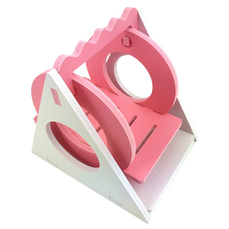 1PC Люлка за хамстер Малък домашен любимец Играчка за упражнения Креативна PVC играчка за катерене на таралеж Чинчила Люлка за морско свинче Аксесоари за хамстер