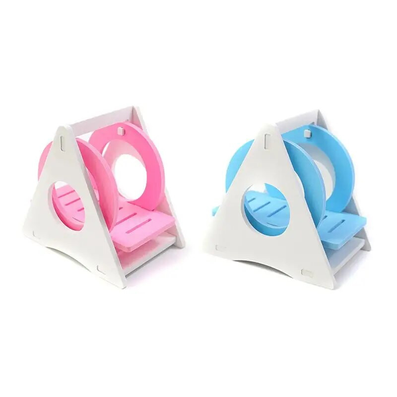 1PC Люлка за хамстер Малък домашен любимец Играчка за упражнения Креативна PVC играчка за катерене на таралеж Чинчила Люлка за морско свинче Аксесоари за хамстер