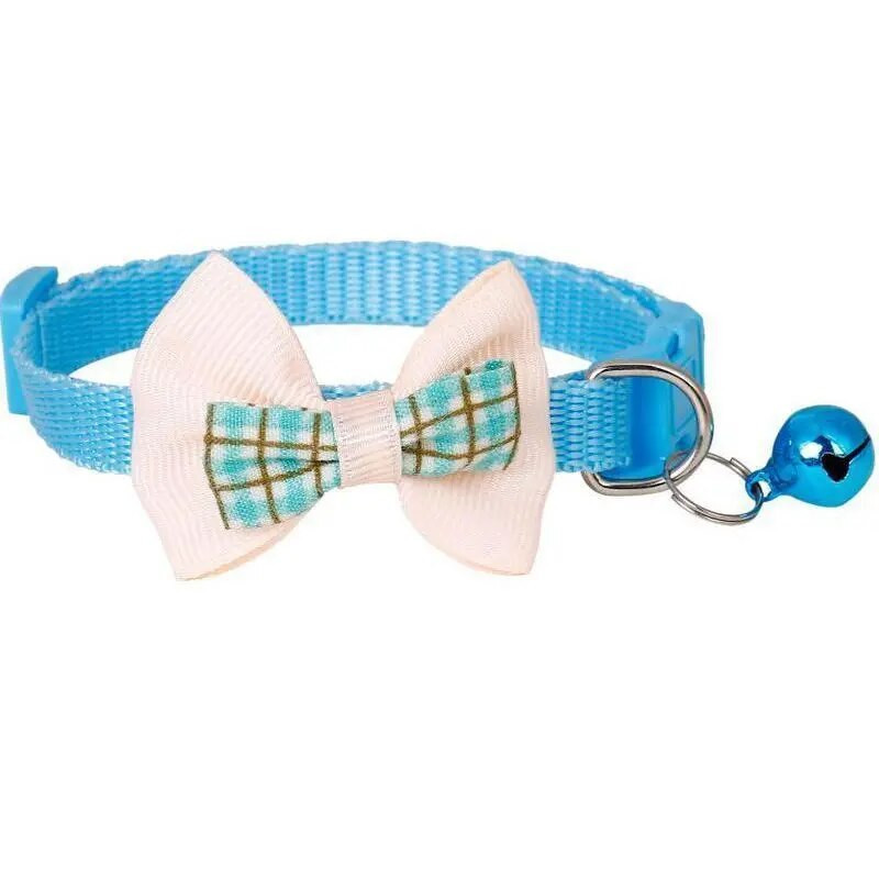 Нашийник за домашни любимци със звънец Фестивал на пеперудата Цветно куче Кученце Коте Нашийник Регулируема предпазна камбанка Колие Аксесоари за домашни любимци