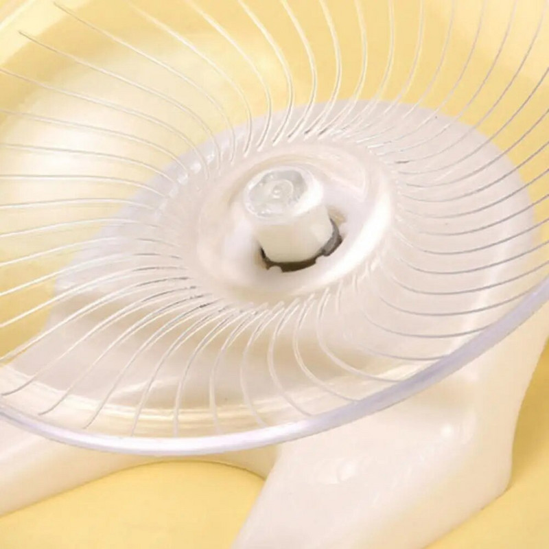 Hamster pentru animale de companie Roată de alergare Hamster rotativ Farfurie zburătoare Roată de oțel Gerbili Soareci Arici Exercițiu tăcut Jucărie de alergare