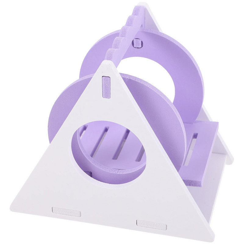 Пластмасова играчка за люлка за хамстер Играчка за люлка клетка за таралеж Играчка за игра за клетка за хамстер