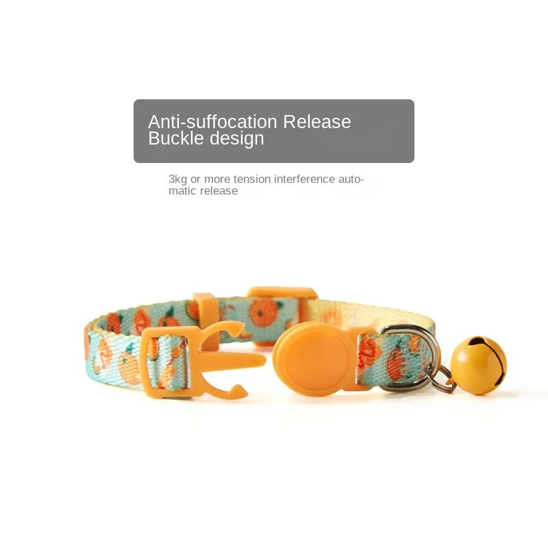 Нашийник за котка с папийонка и предпазна катарама със звънец, регулируеми аксесоари за нашийник за домашни любимци