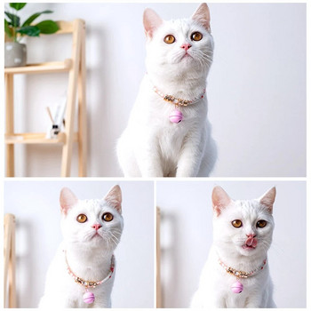 Κολάρο για γάτες κατοικίδιων ζώων με ρυθμιζόμενο κολάρο ιαπωνικού στυλ Αξεσουάρ διακόσμησης φωτογραφιών εξωτερικού χώρου για κατοικίδια Προϊόντα για κατοικίδια