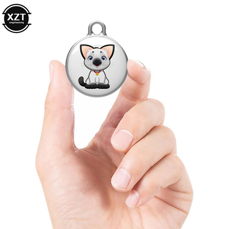 GPS Pet Locator Pet Tracker Cat Dog Anti-Loss Positioning Device AirTag Същият модел Bluetooth-съвместим локатор за Android Ios