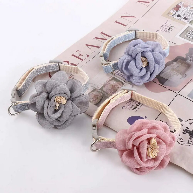 Регулируема папийонка за кучета Красива предпазна катарама за нашийник за кученца и котки Аксесоари за домашни любимци Вратовръзка Подарък Колие Кученце