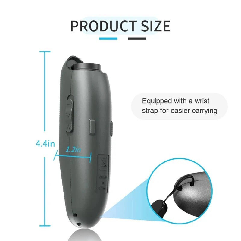 Най-добрият най-нов Ултразвуков нашийник за спиране на кората против лаене Репелер за обучение на кучета Устройство за обучение на кучета за домашни любимци