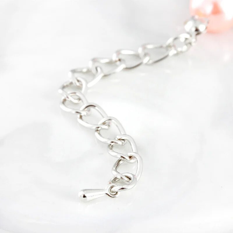 Сладък домашен любимец Перлена огърлица Панделка Лък Котка Нашийник за куче Странични кристали Регулируема верига Яка Вратовръзка Бижута за домашни любимци