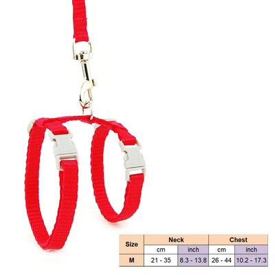 Macskanyakörv Hám Póráz Állítható Nylon Pet Traction Cat tömör kötőfék nyakörv Macska termékek Kisállat hám öv M mérethez