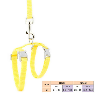Macskanyakörv Hám Póráz Állítható Nylon Pet Traction Cat tömör kötőfék nyakörv Macska termékek Kisállat hám öv M mérethez