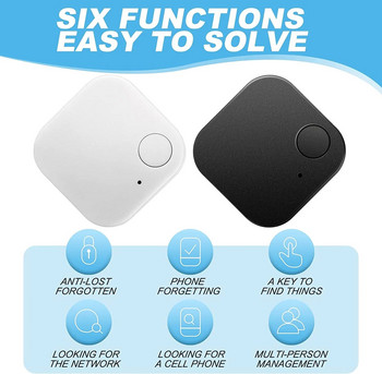 2023 Mini GPS Tracker Pet Airtags Smart Tag Bluetooth 5.0 Security Protection for Cat Wallet baggage