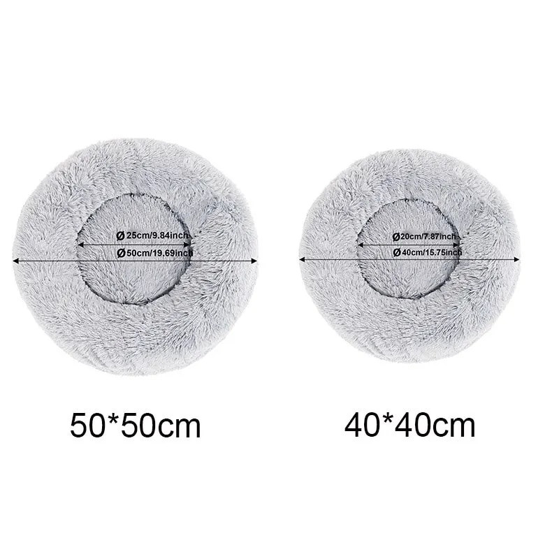 Супер котешко легло Топло спално котешко гнездо Меко дълго плюшено най-добро легло за домашни любимци за кучета Кошница Възглавница Котешко легло Котешка постелка Животни Спящи