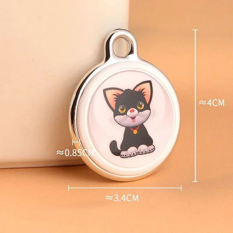 Lemmikloomade GPS-jälgija Bluetoothi kaotsiminekuvastane nutikas kantav veekindel lokaator Reaalajas jälgitav koerakassi kaelarihm SmartLocatori tarvikud