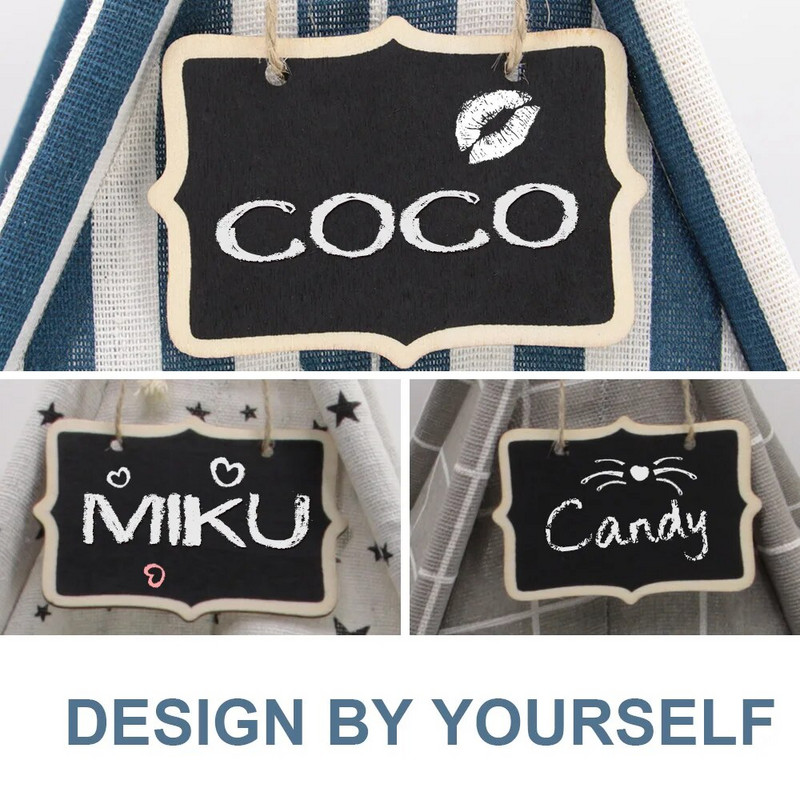 Модна котешка палатка Гнездо Топли котки Кученце Спално легло Мат Вътрешни малки кучета Котешка къща с дебела възглавница Табла за врата Декорация на дома