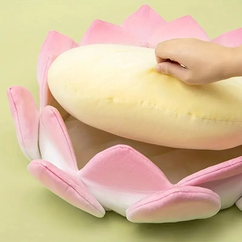 1 бр. Котешко гнездо с анимационен филм Lotus Нехлъзгащо се меко удобно котешко легло Котешки диван Разтегателна подложка за котки