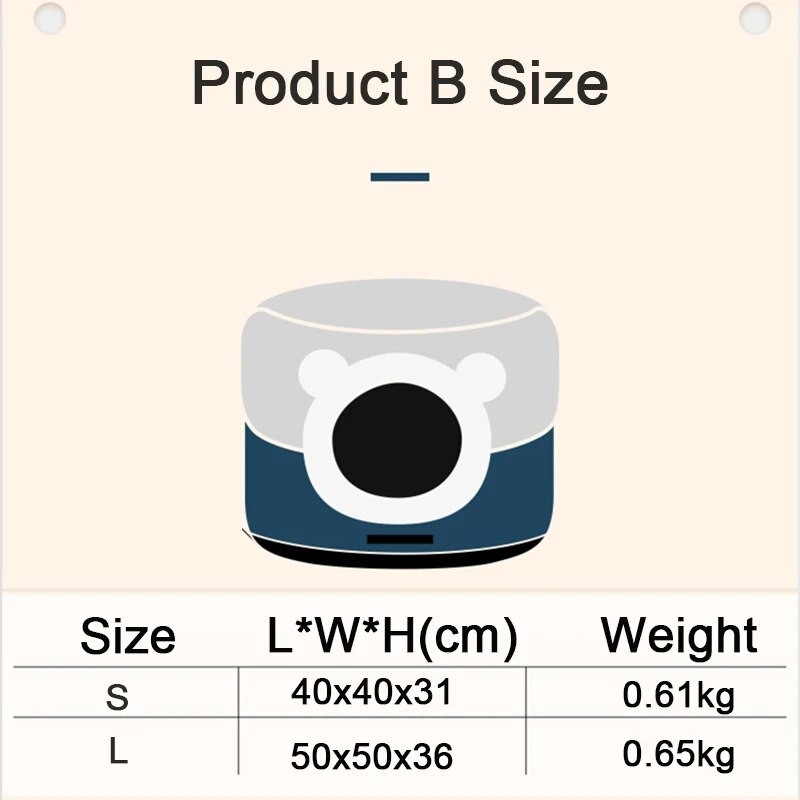 Легло за сладка котка Топла кошница за домашни любимци Уютна възглавница за шезлонг за коте Котешка къща Палатка Много мека чанта за подложка за малки кучета За миещи се легла за пещерни котки