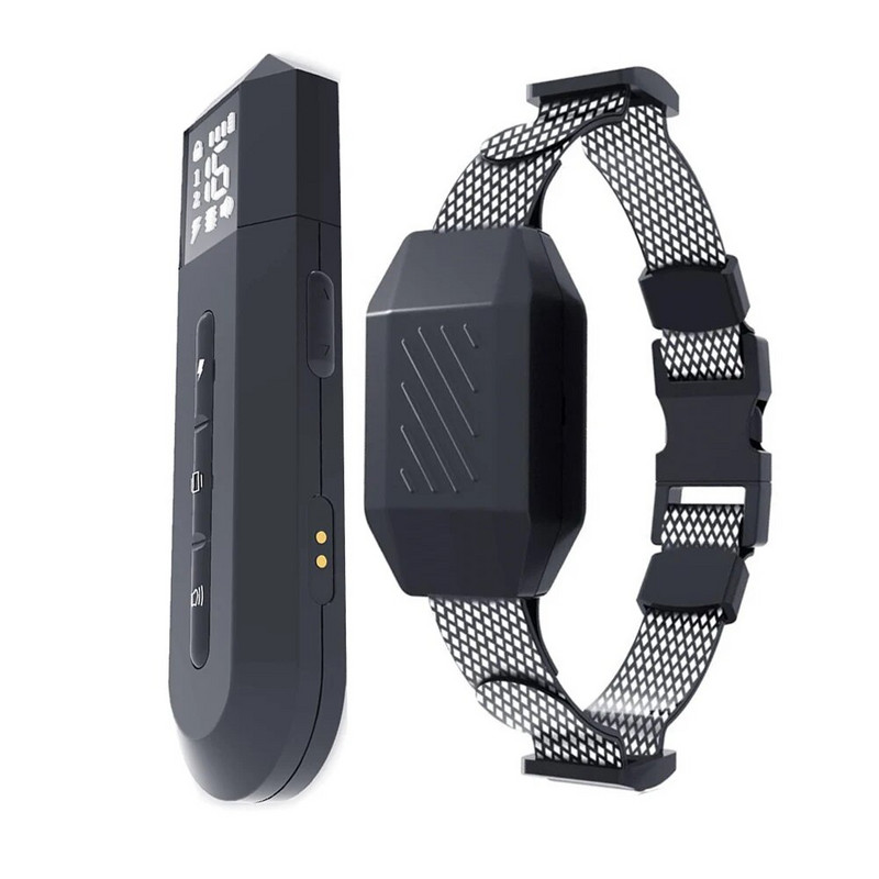 800M електрически нашийник за обучение на кучета, акумулаторен нашийник против лай, дистанционно управление, звуков вибрационен шок за малки/средни/големи кучета