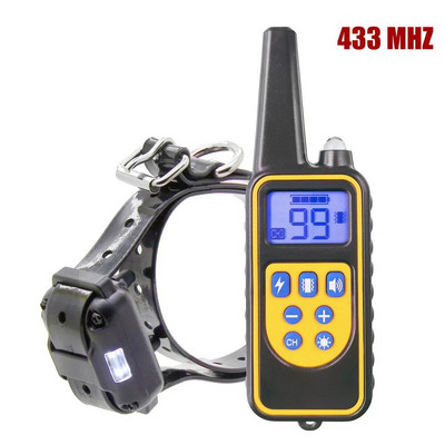 Vevő nyakörv külön eladó 433Mhz 433Mhz-hez 880 Távoli kutyakiképző nyakörv, nem alkalmas 915Mhz-hez