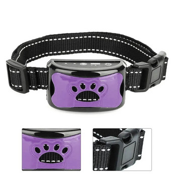 2023 Ultrasonic κολάρο για σκύλους κατοικίδιων ζώων κατά του γαβγίσματος USB Electric Dogs Training Collar Stop Stop Barking Anti-Bark Collar Devices