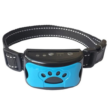 2023 Ултразвуков нашийник за домашни кучета против лай, USB електрически нашийник за обучение на кучета, спиране на лаенето, вибрации, устройства за нашийник против лай