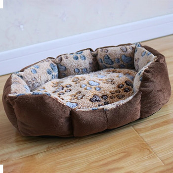 Κρεβάτια για σκύλους για κατοικίδια Πατάκια Μαλακός βελούδινος ζεστός καναπές ρείθρων Καλάθι ύπνου για μικρά σκυλιά γάτα
