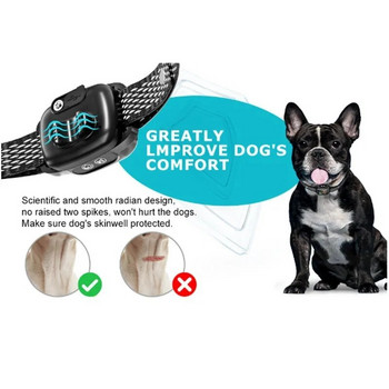 Pet Dog AntiBarking USB Electric Ultrasonic Dogs Stop Barking Vibration Anti Bark Collar Автоматичен нашийник Нашийници за обучение на кучета
