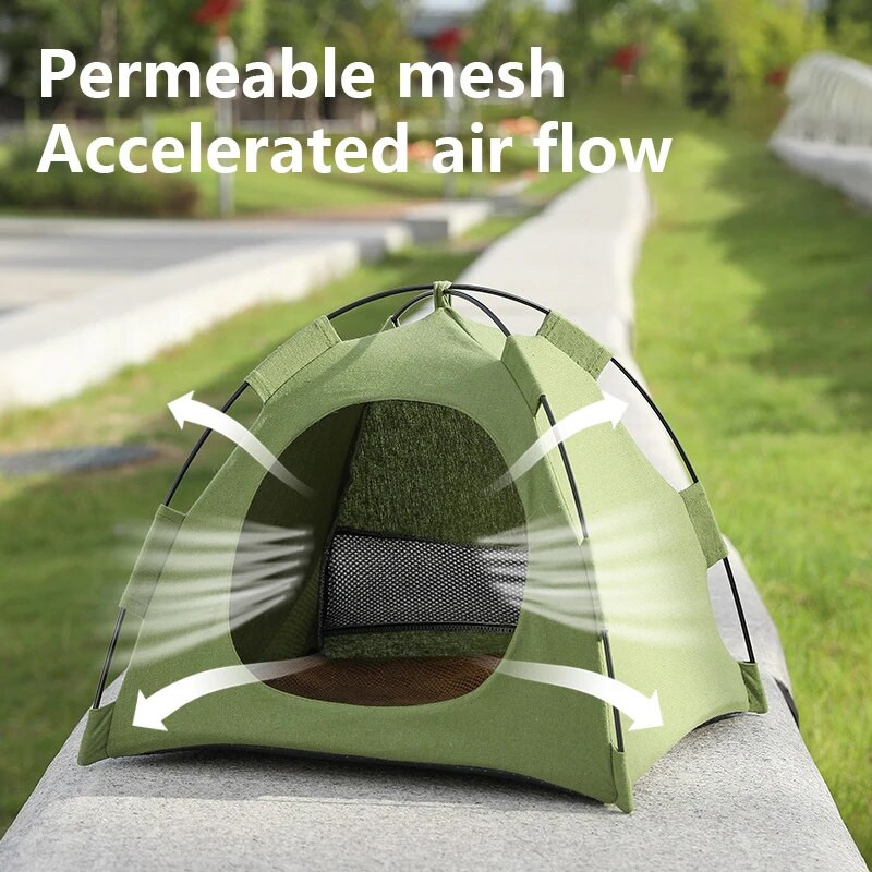 Водоустойчиво котешко легло Мини легло за домашни любимци Палатка Дишаща пещера Топли възглавници Мебели Диван Кошница Легла Кученце Коте Палатка Аксесоари за домашни любимци