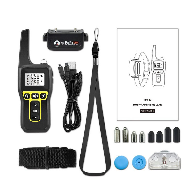 Нашийник за обучение на кучета с 3 режима, нашийник против лай за кучета, нашийник за кучешки лай за всички кучета, акумулаторен водоустойчив нашийник за кучета