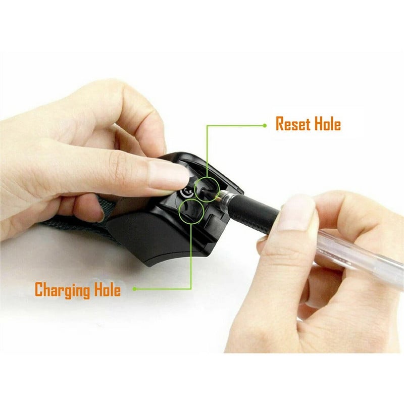 Акумулаторна резервна найлонова яка за кучета с приемник за кучета за система за обучение на кучета модел 998DR