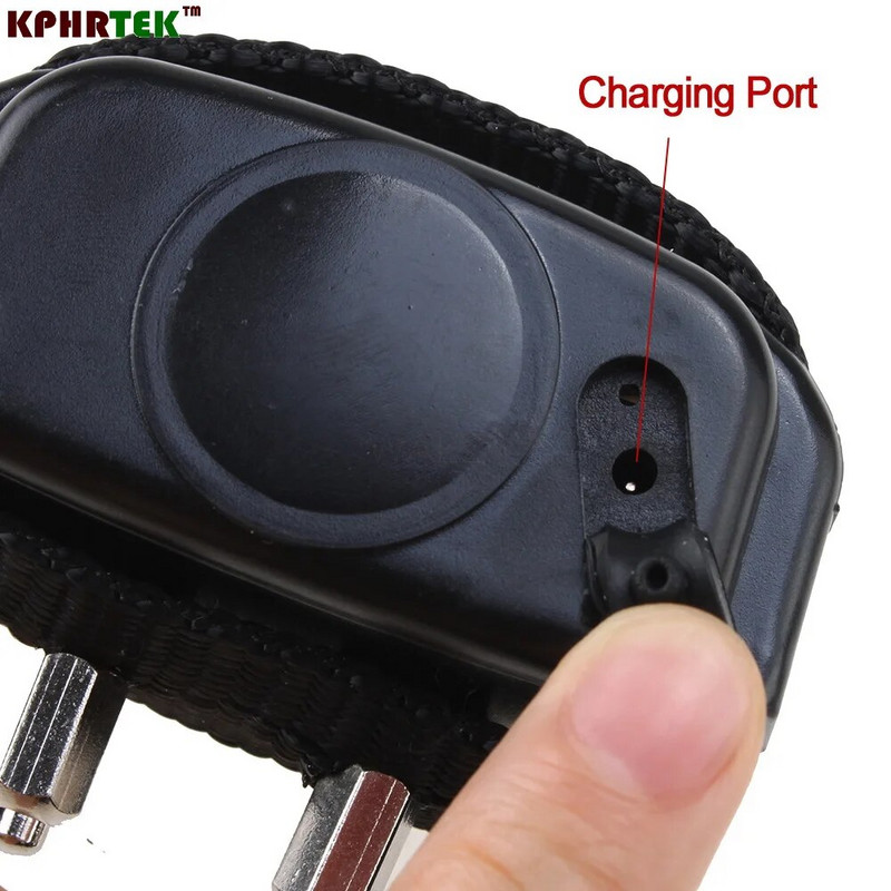 613 Водоустойчива акумулаторна LCD дистанционна яка за звуков сигнал и предавател за отделни продажби