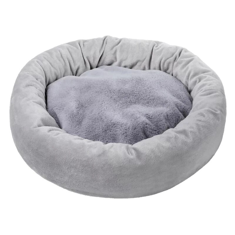 ново супер меко кучешко легло за котка, постелка, кръгла възглавница, подобрен сън за малки кучета, аксесоари за спане на домашни любимци