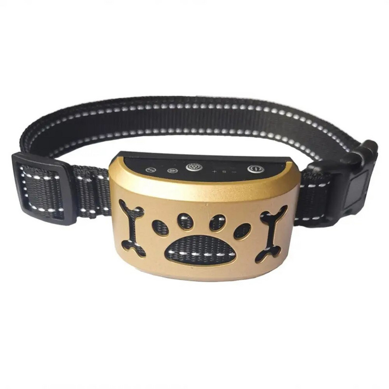 Кучешки автоматичен нашийник против лай, акумулаторна батерия, USB нашийници, безопасен статичен удар, хуманни нашийници против лай, аксесоари за кучета, 3 цвята