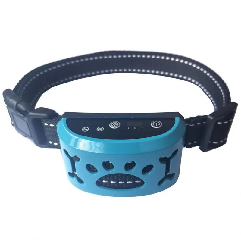 Кучешки автоматичен нашийник против лай, акумулаторна батерия, USB нашийници, безопасен статичен удар, хуманни нашийници против лай, аксесоари за кучета, 3 цвята