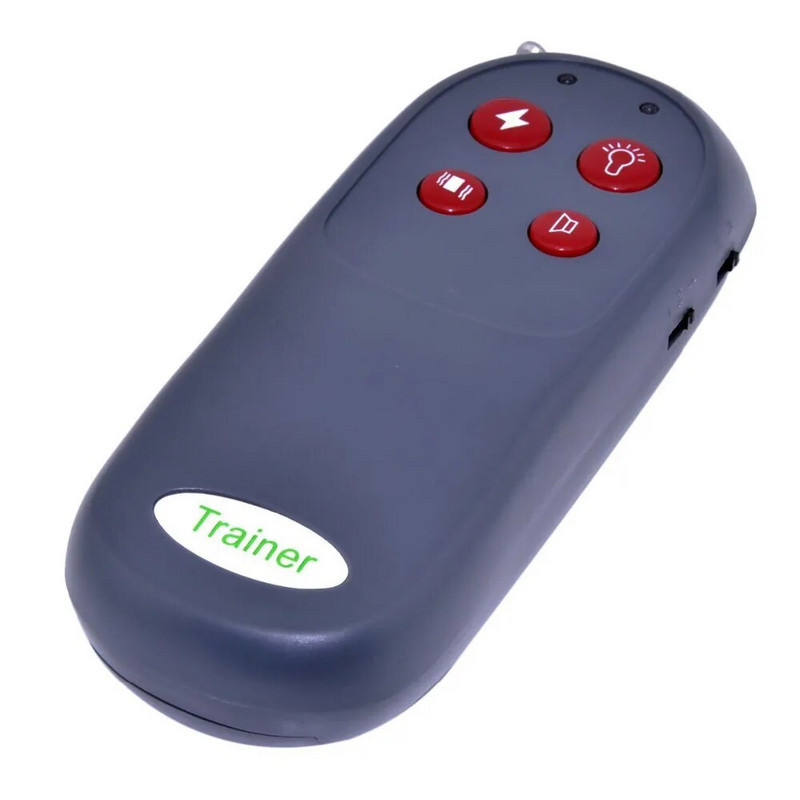 Безжичен нашийник за обучение на кучета Предупредителен тон Статичен удар и вибрация Дистанционно E нашийник за куче