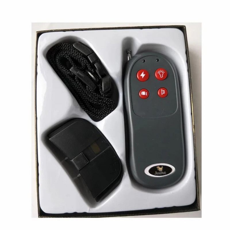 Безжичен нашийник за обучение на кучета Предупредителен тон Статичен удар и вибрация Дистанционно E нашийник за куче