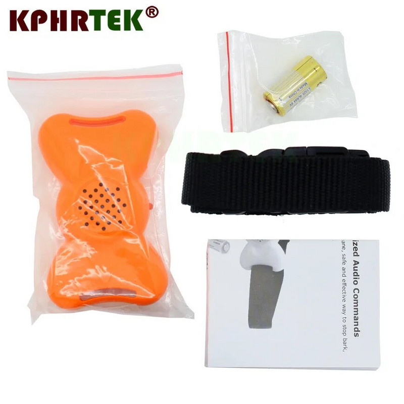 No Shock Anti Bark Collar Bark Stopper Vibration No Bark Collar 15-28nf