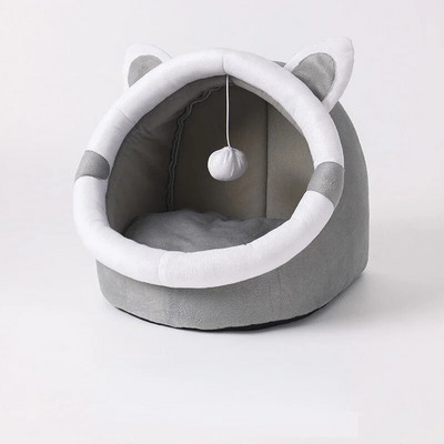 Meleg téli online híres macskafészek kutyakennel levehető macskakellékei. Cat Ear Nest Four Seasons General Félig zárt macskafészek