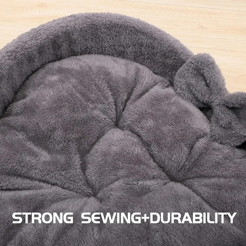 Удобно легло за домашни любимци във формата на сърце Дебел полипропиленов памук Топъл развъдник - вътрешна къща за малки и средни кучета Консумативи за домашни любимци