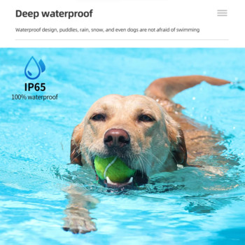 Έξυπνο αυτόματο κολάρο σκύλου με επαναφορτιζόμενο πώμα γαβγίσματος Stop Barking HD Ψηφιακή οθόνη IP67 Αδιάβροχο κολάρο για σκύλους