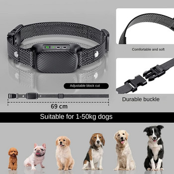 Dog Barker Anti-cat Pet Barking Rechargeable Automatic Intelligent Dogs Training Collar Electric Shock Vibrator