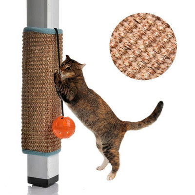 Asztal és szék macska karcolás elleni védelem bútor görgős golyós kaparószőnyeg csúszásmentes szizál gyűrűk szőnyegkaparó cica karmos takaró